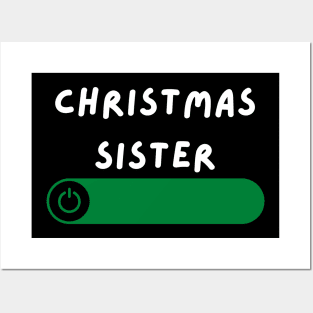 christmas sister Posters and Art